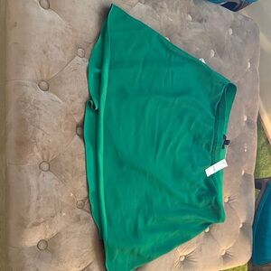 Vibrant J.CREW Green Skirt